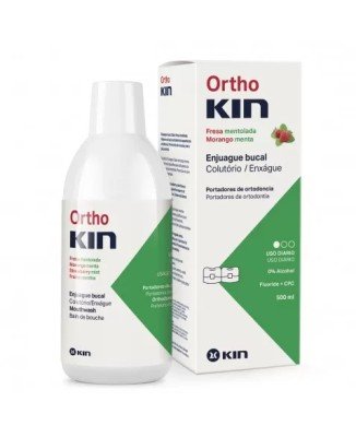 ORTHOKIN FRESA MENTOLADA ENJUAGUE 500ML